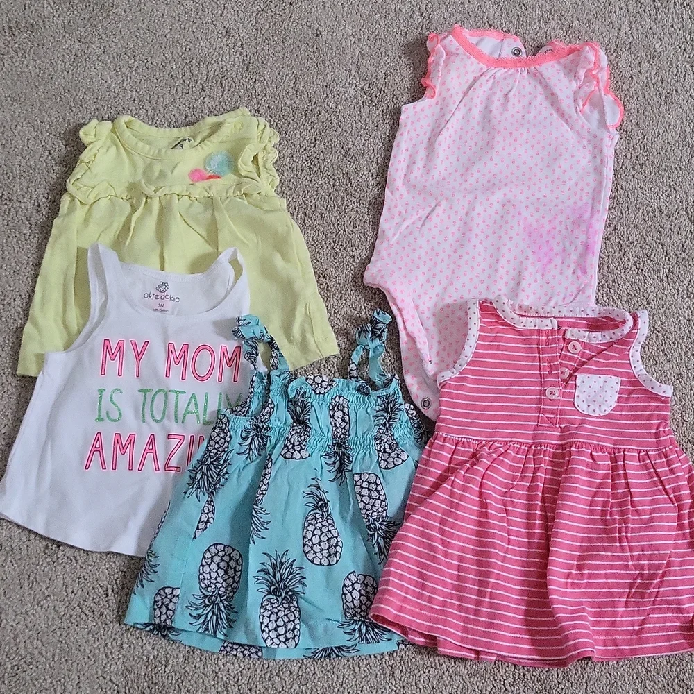 Girls 3 month play bundle warm weather/summer - Picture 8 of 8